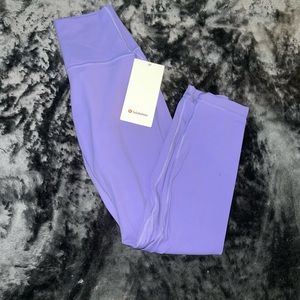 bnwt, lululemon, align high rise, pant 25”